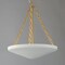 Maxim Lighting Artemis 4-Light Pendant, Natural Aged Brass 22454WTNAB - alternate 3